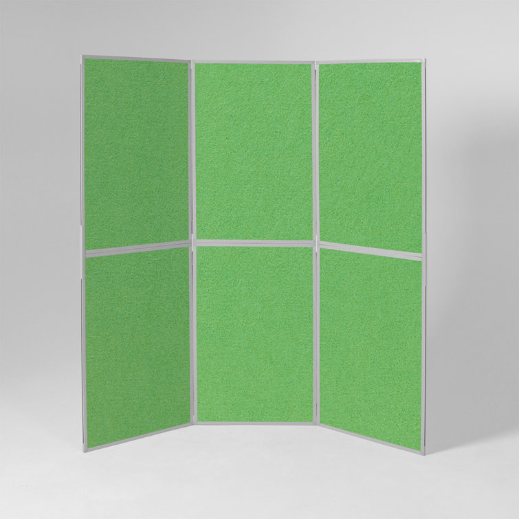 Symple Stuff FreeStanding Bulletin Board, 200cm H x 210cm W Wayfair